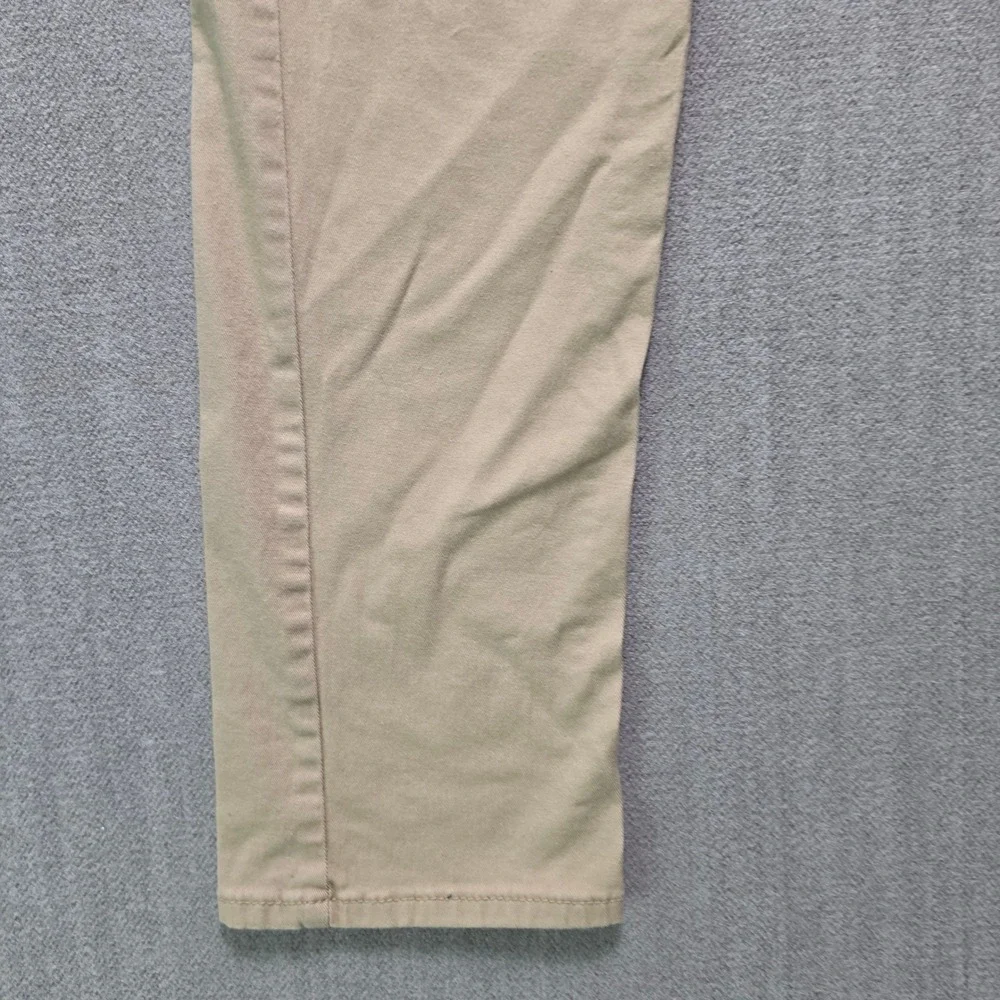 H&M Chino Pants Men 31x32 Tan Khaki Slim Fit Cotton Stretch Casual 10744027